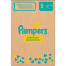 Couches Pampers Premium Protection Gr.5 Junior (11-16 kg) boîte mensuelle, 152 pièces.