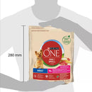 Croquettes pour chien PURINA ONE au bœuf et au riz, mini, adulte, 800 g