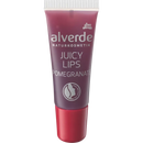 alverde NATURKOSMETIK Juicy Lips Granaatappel lipgloss, 8 ml