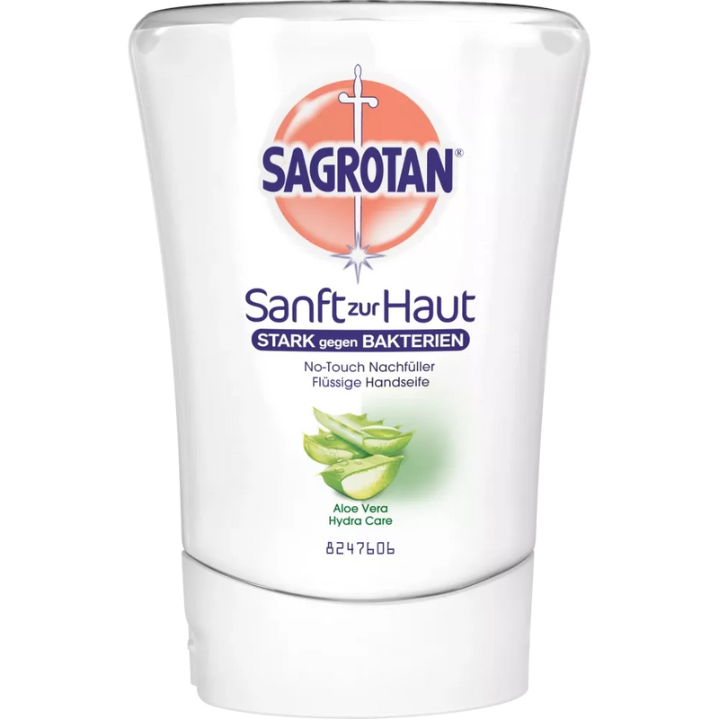 Sagrotan Zeepautomaat No Touch Aloë Vera Navulling, 250 ml