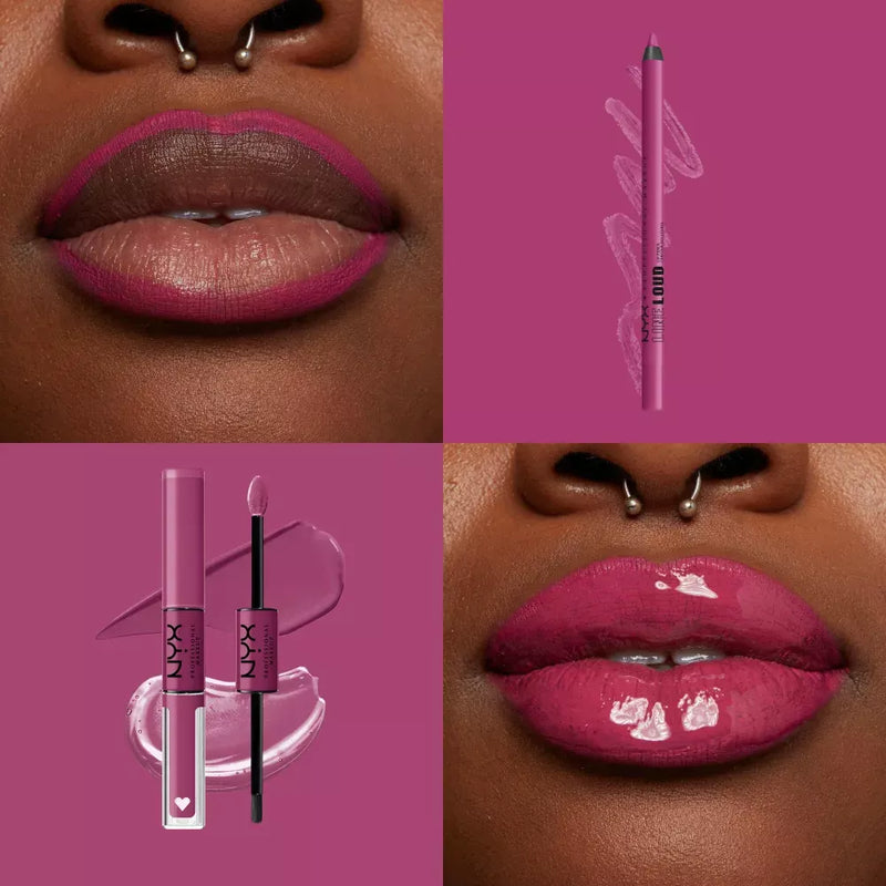 NYX PROFESSIONAL MAKEUP Lipstick Shine Loud Pro Pigment 27 Hottie Hijacker, 1 st
