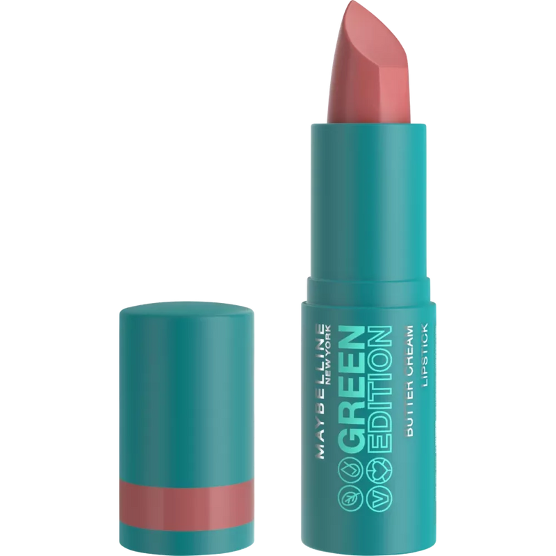 Maybelline New York Lipstick Green Edition Botercrème 015 Windy, 3,4 g