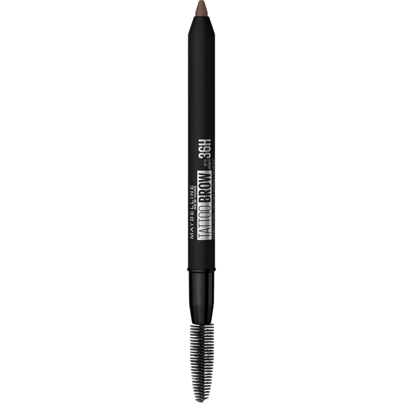 Maybelline New York Wenkbrauwpotlood Tattoo 36H 7 Diep Bruin, 1 st