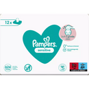Pampers Billendoekjes Sensitive voordeelverpakking (12 x 52 stuks), 624 stuks