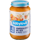 babylove Groente allsort menu met rijst & kalkoen vanaf 8 maanden, 220 g
