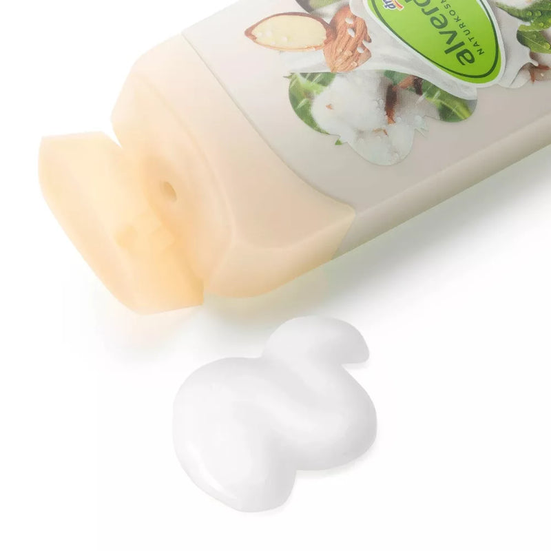 alverde NATURKOSMETIK Cream Shower Organic Cotton Organic Almond, 250 ml