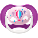 Philips AVENT Sucette ultra air silicone, rose/violet, 6-18 mois, 1 pièce