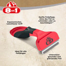 8in1 Vachtborstel voor honden (maat M), 1 stuk