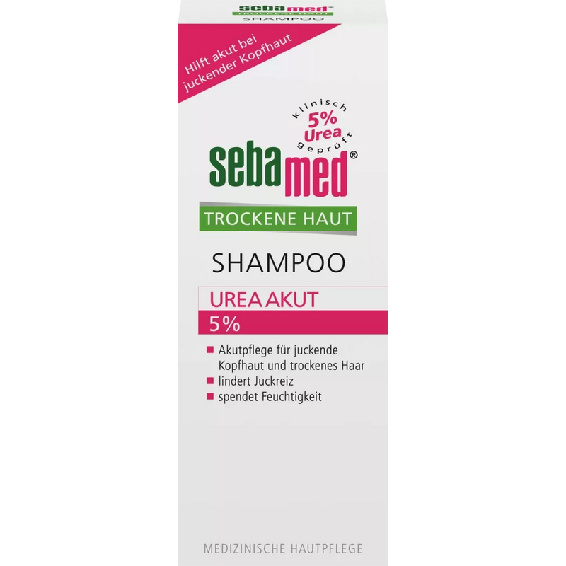 sebamed Shampoo droge huid Urea Acute (5%), 200 ml