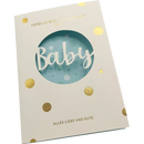 CACTUS Wenskaart Baby Blue, 1 stuk