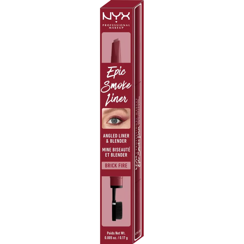 NYX PROFESSIONAL MAKEUP Eyeliner Epic Smoke 06 Brick Fire, 0,17 g