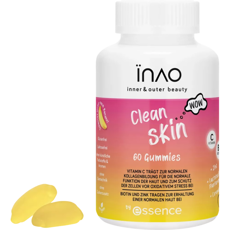essence INAO Clean Skin gummies van essence 60 st, 180 g