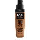 NYX PROFESSIONAL MAKEUP Fond de teint Can't Stop Won't Stop 24 heures Golden Honey 14, 30 ml