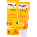 Weleda baby Calendula lichaams- en gezichtscrème, 75 ml