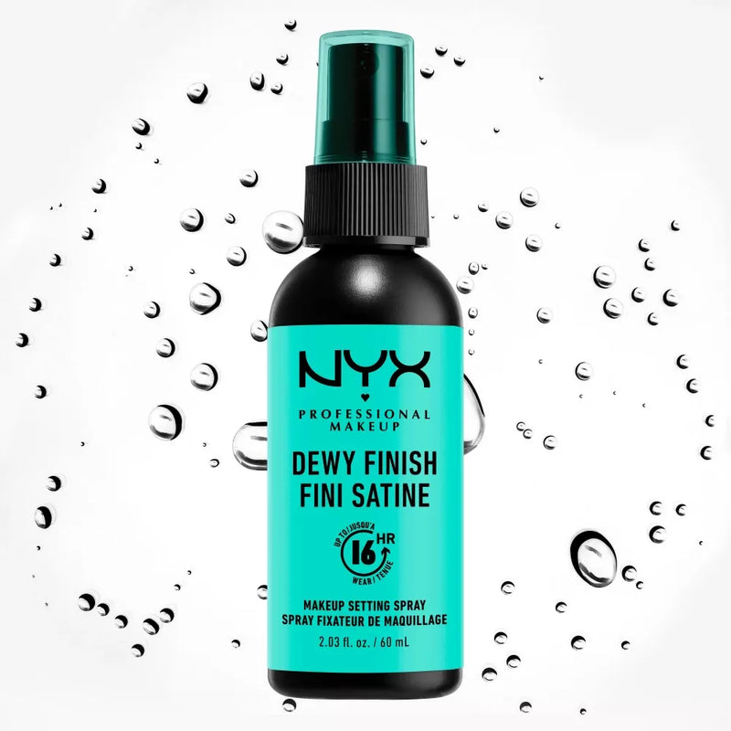 NYX PROFESSIONAL MAKEUP Fixeerspray Make Up Dewy Finish/Long Lasting 02, 60 ml