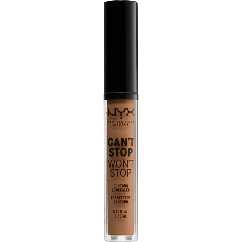 NYX PROFESSIONAL MAKEUP Concealer Can't Stop Won't Stop Contour Mahonie 16, 3.5 ml