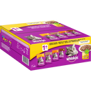 Whiskas Katten Natvoer, Adult, gevogelte selectie, Multipack (80 x 100g), 8 kg