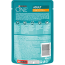 PURINA ONE Nourriture humide pour chat au poulet et haricots verts en sauce, Adulte, 85 g