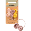 ebelin Haarbandjes met gehaakte strikjes, 3 stuks.