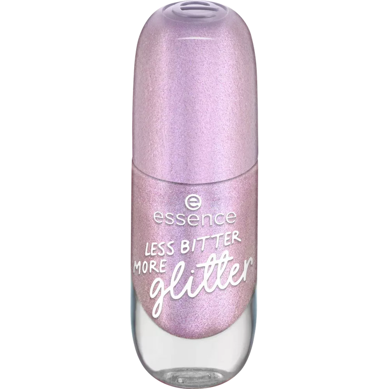 essence Gelnagellak 58 Less Bitter More Glitter, 8 ml