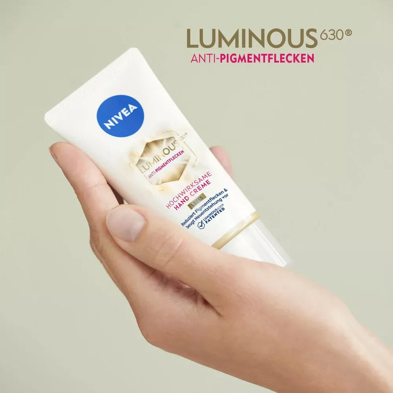 NIVEA Handcrème Luminous Anti Pigmentvlekken, SPF 15, 50 ml