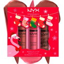 Coffret cadeau Trio de gloss au beurre de Noël NYX PROFESSIONAL MAKEUP, 1 pièce