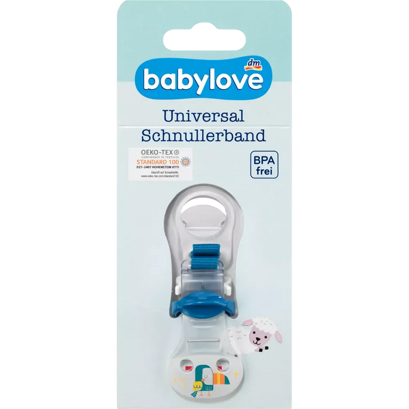 babylove Dummytape universeel blauw, 1 st