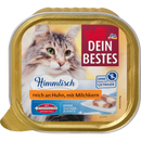 Dein Bestes Natvoer voor katten, Hemelrijk met kip en melkkern, 100 g