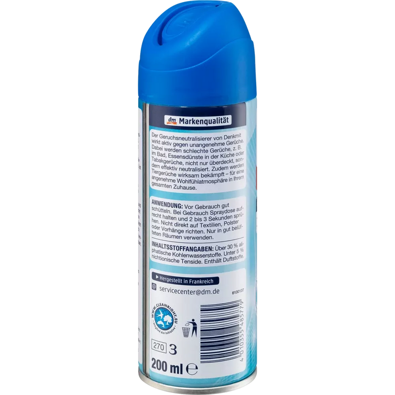 Denkmit Luchtverfrisser Spray Geurneutralisator, 200 ml