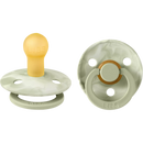 BIBS Fopspeen Latex, Kleur groen, maat 1, vanaf de geboorte, 2 stuks.