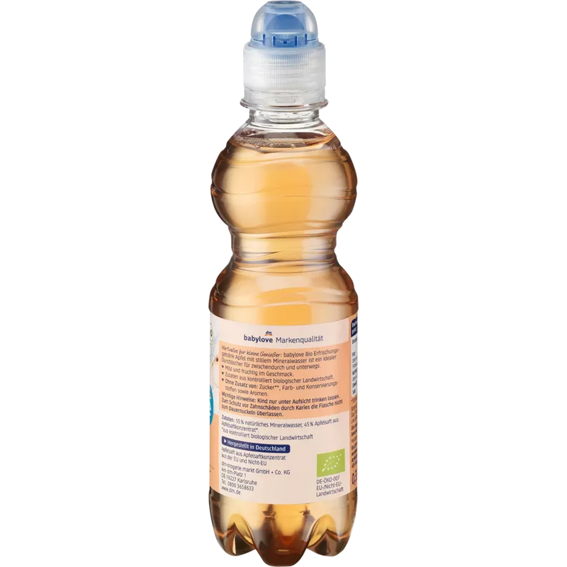 babylove Sap & Water Appel, 330 ml
