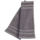 ebelin Handdoek van badstof grijs 100% katoen, 30x30 cm