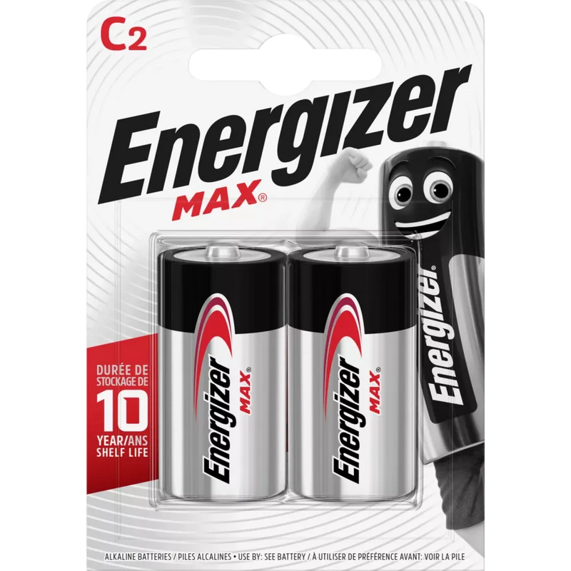 Energizer Energizer Alkaline Max Baby C 2st, 2st