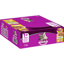 Whiskas Katten Natvoer, Adult, Ragout gevogelte selectie, Multipack (80 x 85g), 6,8 kg