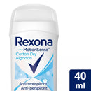 Rexona Cotton Dry Déodorant stick anti-transpirant, 40 ml