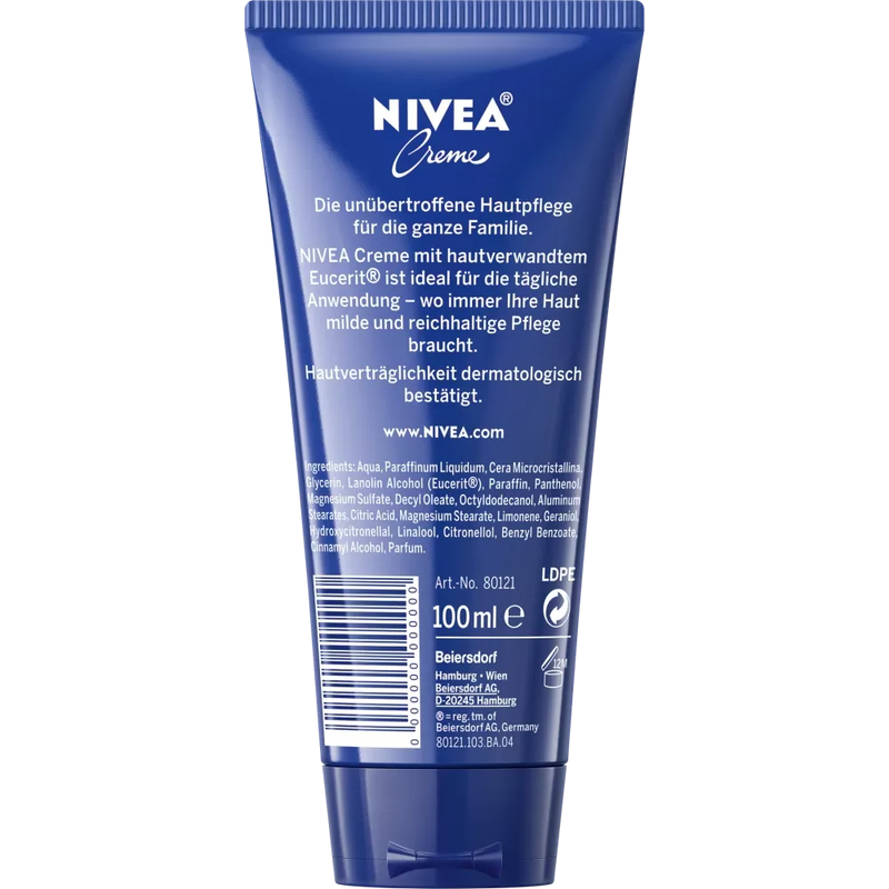 NIVEA Verzorgingscrème in tube, 100 ml