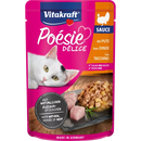 Vitakraft Poésie Délice Nourriture humide pour chats, dinde en sauce, 85 g