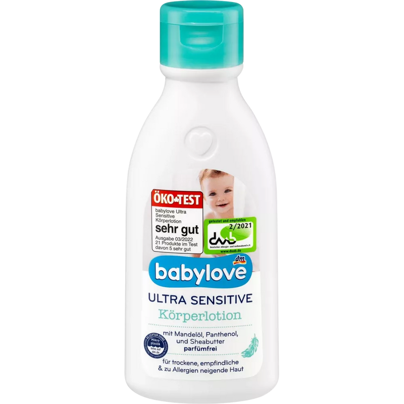 babylove Body lotion ultra sensitive, 250 ml