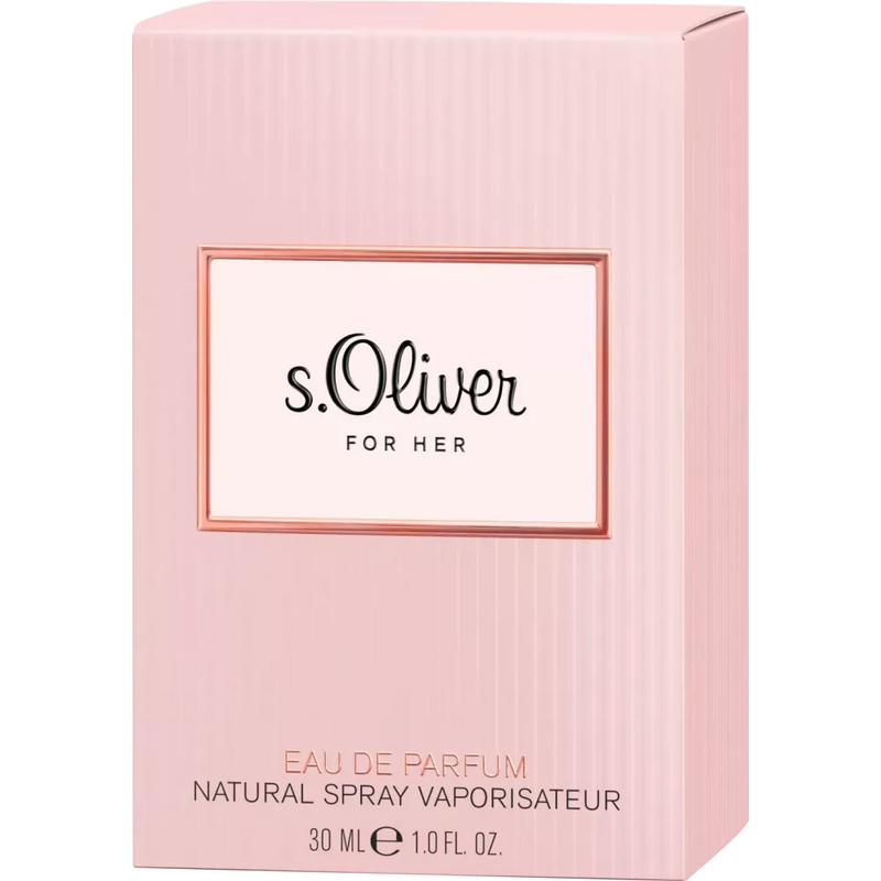 s.Oliver Eau de Parfum For Her, 30 ml