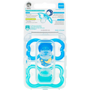 MAM Fopspeen Air Night silicone blauw/groen, 6-16 maanden, 2 st.