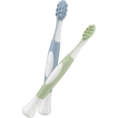 babylove Tandverzorging leerset groen-blauw, 2 st.