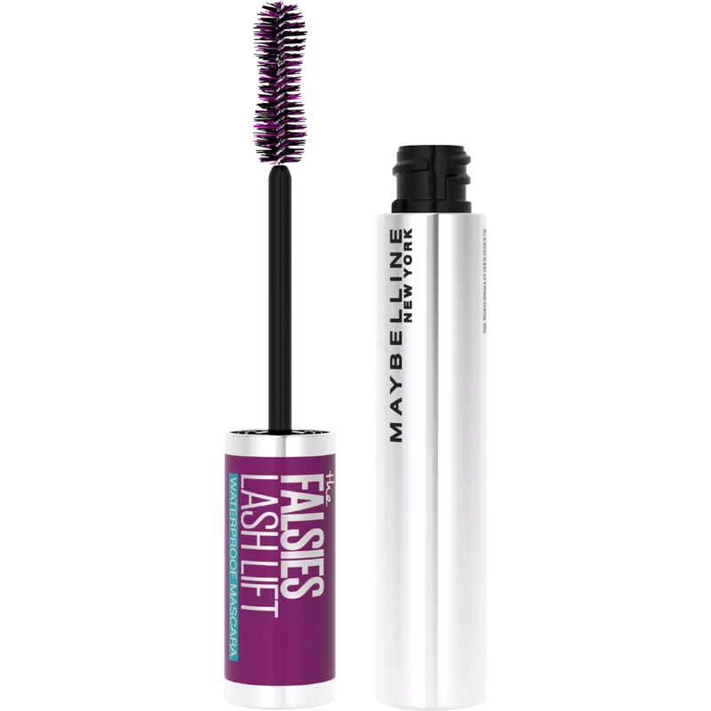 Maybelline New York Mascara Falsies Lash Lift Waterproof 01 Zwart, 8.6 ml