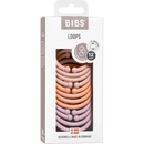 BIBS Lussen baby zalm/roze/paars, 1 stuk