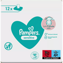 Pampers Billendoekjes Sensitive voordeelverpakking (12 x 52 stuks), 624 stuks