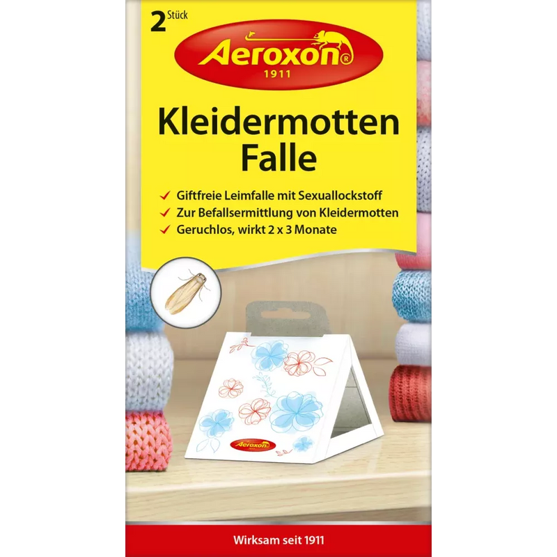 Aeroxon Kleermottenval, 2 stuks