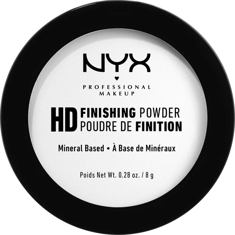NYX PROFESSIONAL MAKEUP Fixeerpoeder High Definition Afwerkingspoeder Translucent 1, 8 g