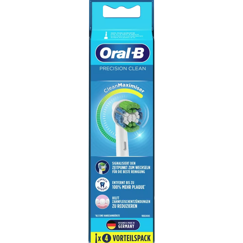 Oral-B Precision Opzetborstels met CleanMaximiser-technologie, 4 stuks