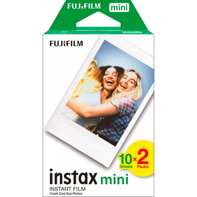 Fuji Instax Mini 2x10 film, 2 stuks