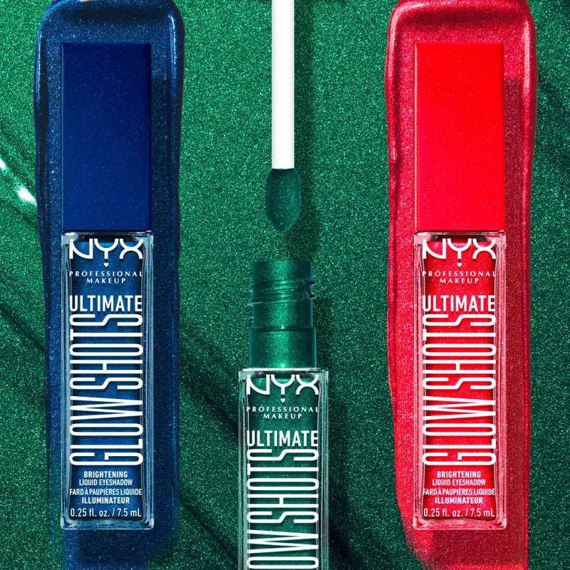NYX PROFESSIONAL MAKEUP Fard à paupières Ultimate Glow Shots 22 Watermelon Wealth, 7,5 ml