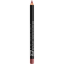 NYX PROFESSIONAL MAKEUP Crayon à lèvres Suede Matte 25 Blown Caviar, 1 g